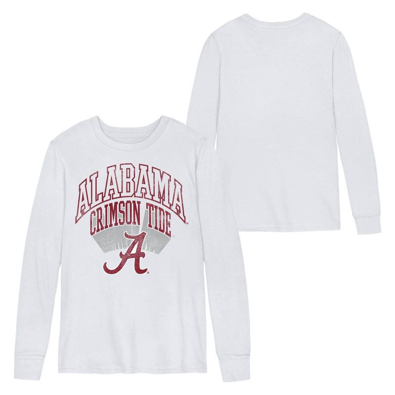 slide 1 of 3, NCAA Alabama Crimson Tide Toddler Boys' Long Sleeve T-Shirt - 3T, 1 ct