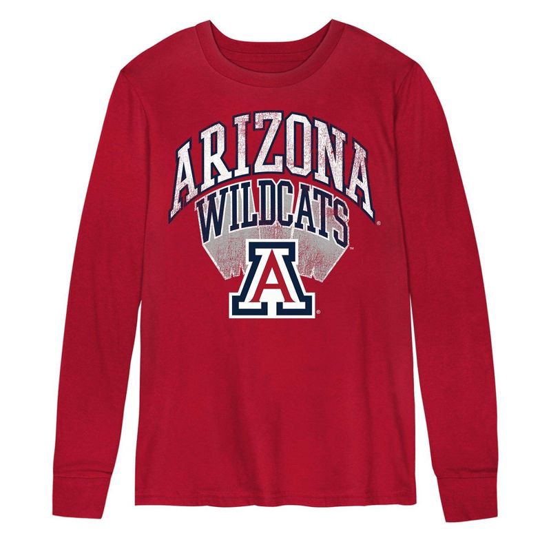 slide 2 of 3, NCAA Arizona Wildcats Toddler Boys' Long Sleeve T-Shirt - 3T, 1 ct