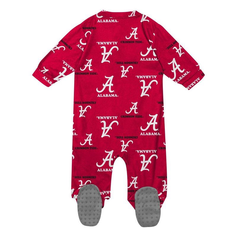 slide 3 of 3, NCAA Alabama Crimson Tide Infant Boys' Sleeper - 18M, 1 ct