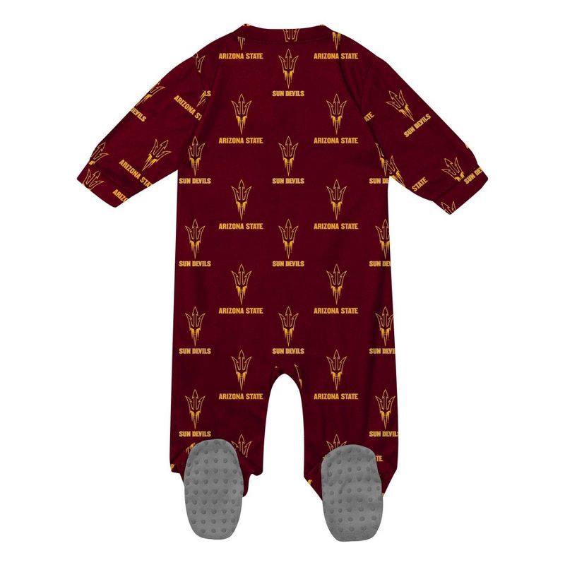 slide 3 of 3, NCAA Arizona State Sun Devils Infant Boys' Sleeper - 3-6M, 1 ct