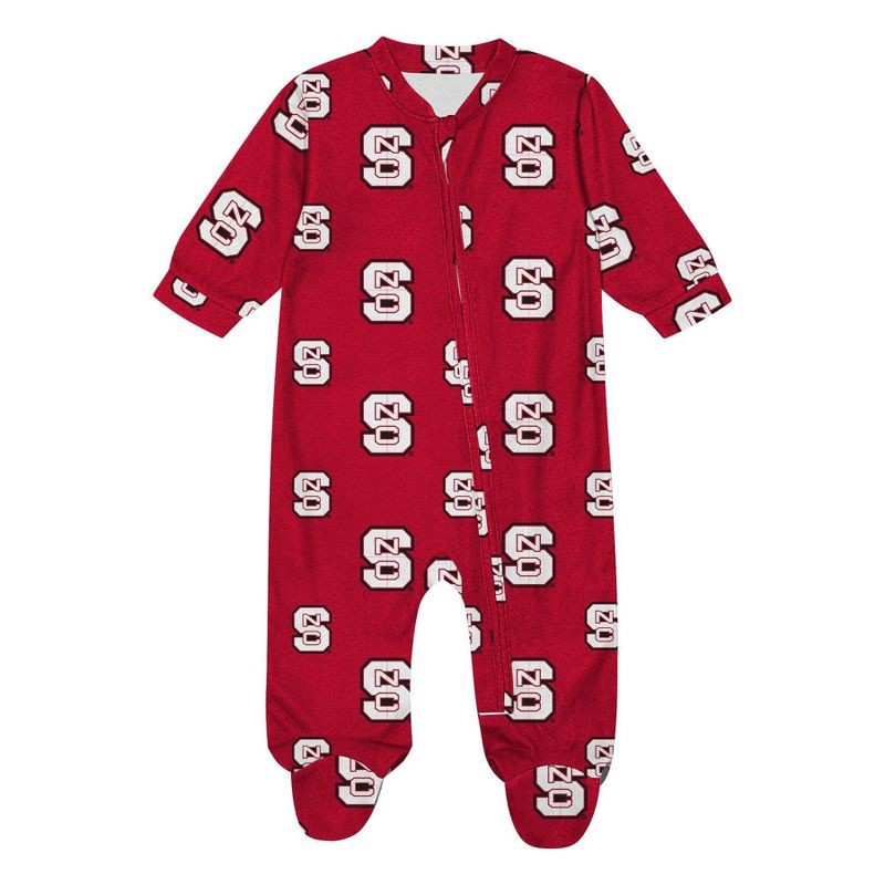 slide 2 of 3, NCAA NC State Wolfpack Infant Boys' Sleeper - 12M, 1 ct