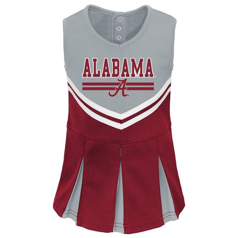 slide 3 of 4, NCAA Alabama Crimson Tide Toddler Girls' Cheer Set - 2T, 1 ct