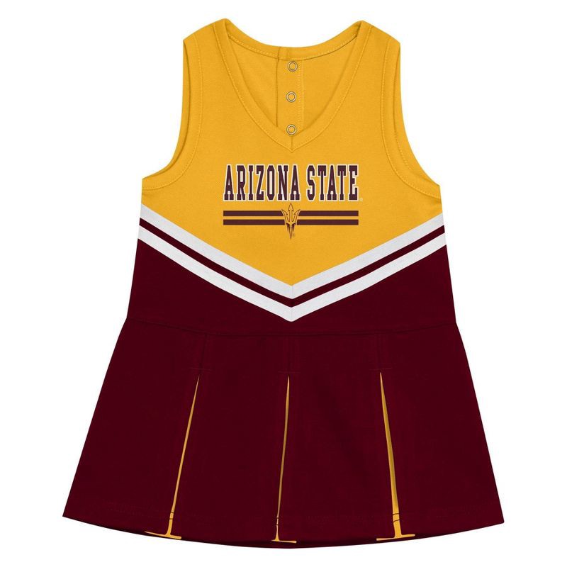 slide 2 of 4, NCAA Arizona State Sun Devils Toddler Girls' Cheer Set - 2T, 1 ct