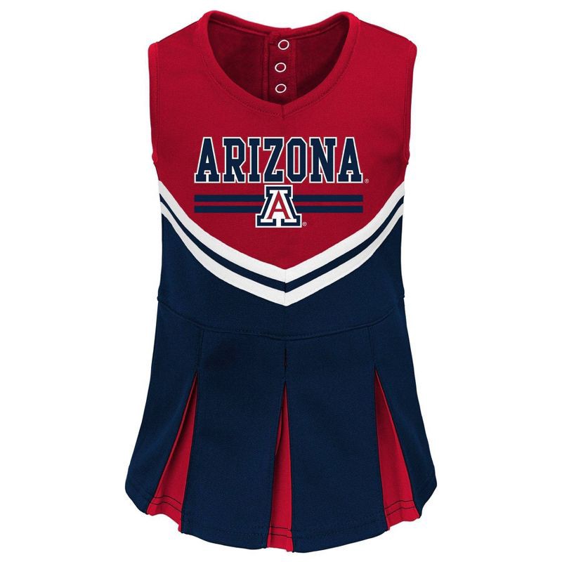 slide 3 of 4, NCAA Arizona Wildcats Toddler Girls' Cheer Set - 2T, 1 ct