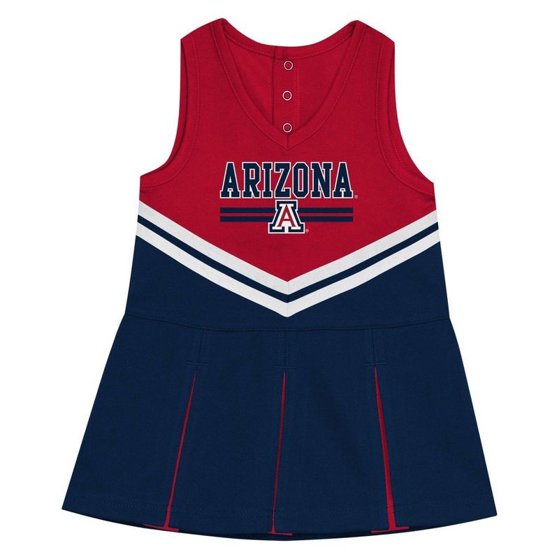 slide 2 of 4, NCAA Arizona Wildcats Toddler Girls' Cheer Set - 3T, 1 ct