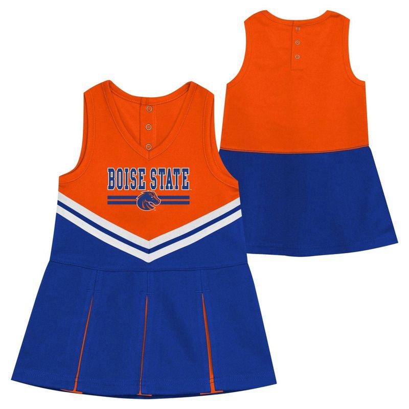 slide 1 of 4, NCAA Boise State Broncos Toddler Girls' Cheer Set - 3T, 1 ct