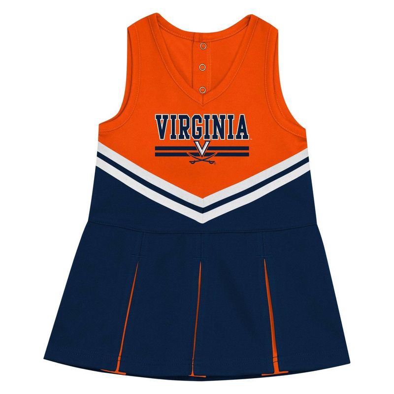 slide 2 of 4, NCAA Virginia Cavaliers Toddler Girls' Cheer Set - 3T, 1 ct