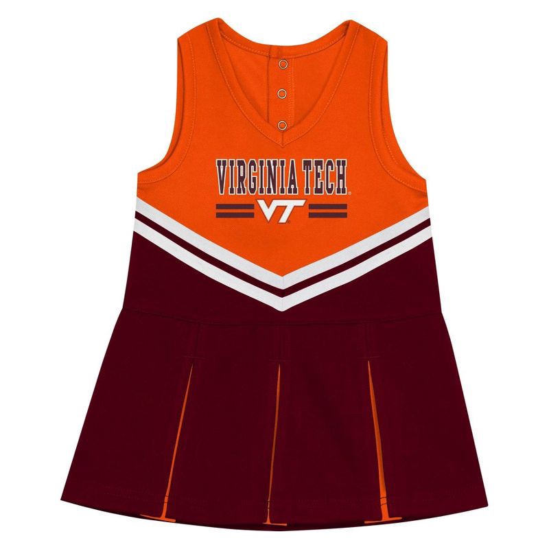 slide 2 of 4, NCAA Virginia Tech Hokies Toddler Girls' Cheer Set - 2T, 1 ct