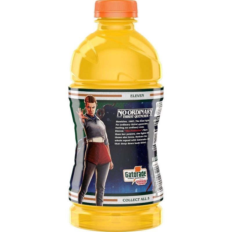 slide 4 of 6, Gatorade Stranger Things Citrus Cooler Sports Drink - 28 fl oz Bottle, 28 fl oz