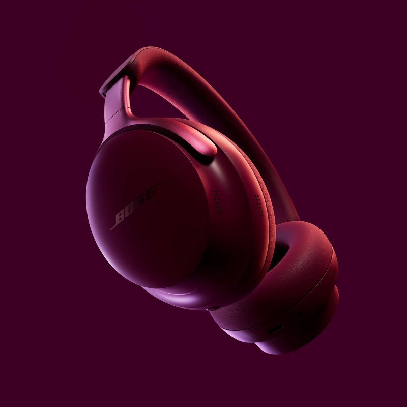 slide 7 of 7, Bose Ultra QuietComfort Over-Ear Headphones with Noise Cancelling - Deep Plum, 1 ct
