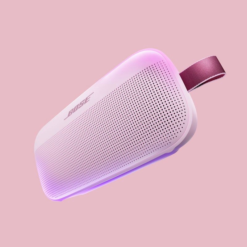 slide 6 of 18, Bose SoundLink Flex Portable Bluetooth Waterproof Speaker (2nd Gen) - Petal Pink, 1 ct