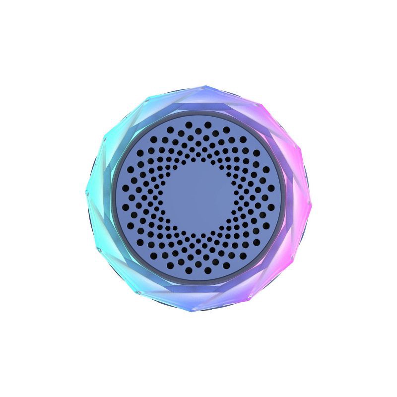 slide 3 of 3, GEMS Mini Magnetic Portable Speaker - Blue: USB-C Rechargeable, Radio Frequency Wireless, 1 ct