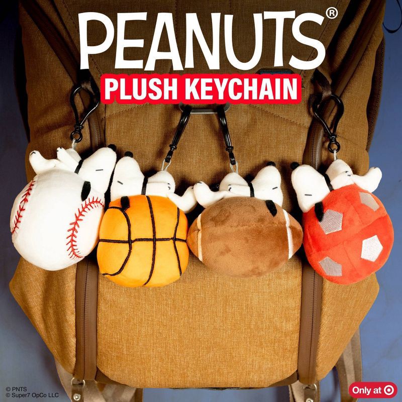slide 4 of 13, Super7 Peanuts Plush Keychain Blind Box, 1 ct