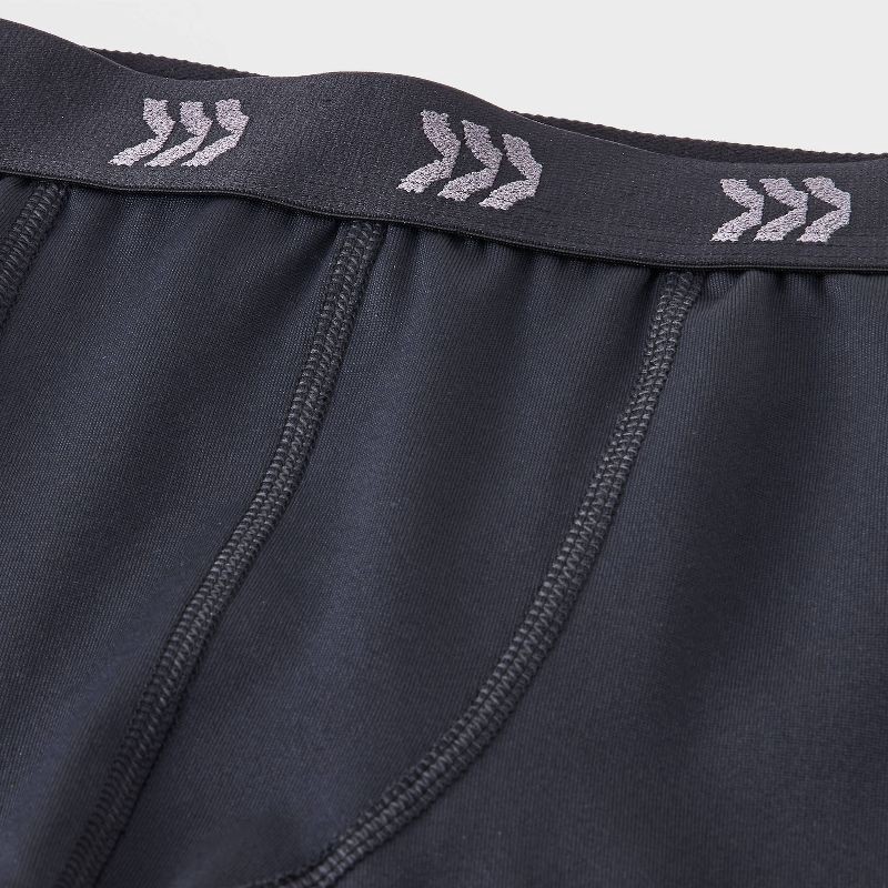 slide 4 of 4, Boys' 2pk Thermal Underwear Set - All In Motion™ Black XL, 2 ct
