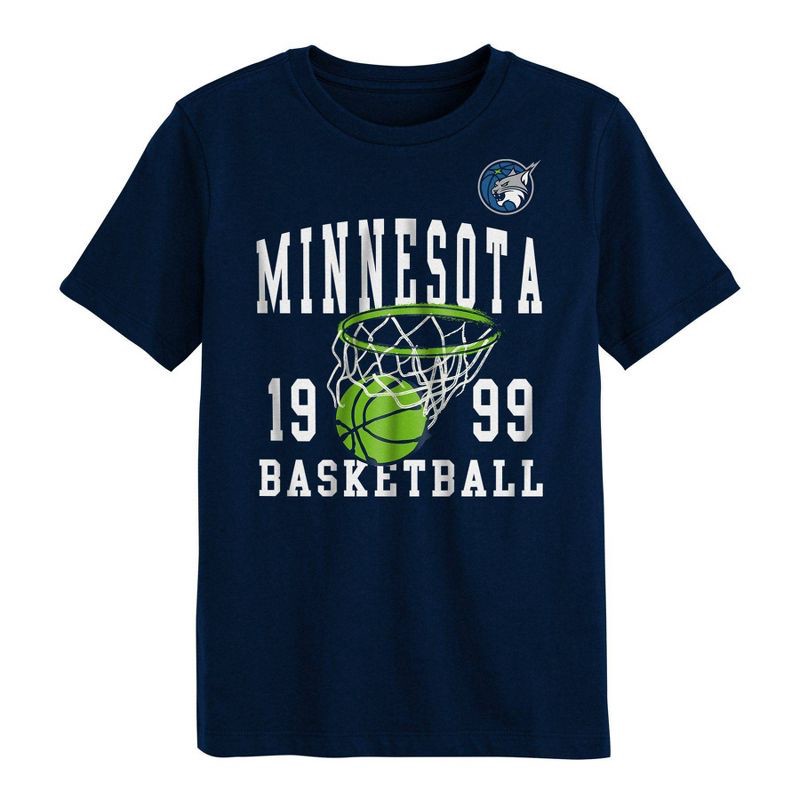 slide 1 of 1, WNBA Minnesota Lynx Girls' Short Sleeve Crewneck T-Shirt - M, 1 ct