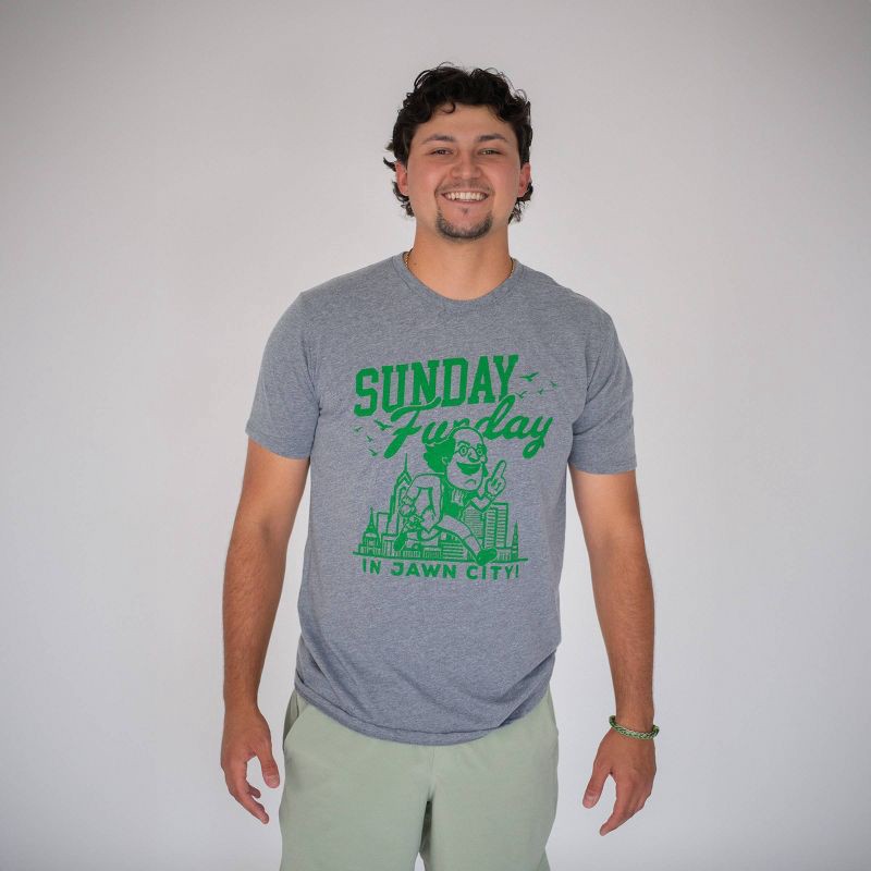 slide 2 of 4, Where I'm From Jawn City Sunday Funday Core T-Shirt - L, 1 ct