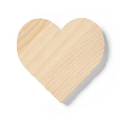 Valentine's Craft Wood Heart Base - Mondo Llama™