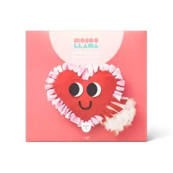 Valentine's Craft Heart Fleece Tied Pillow Activity Kit - Mondo Llama™