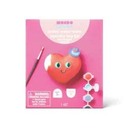 Valentine's Craft Heart Squishy Painting Kit - Mondo Llama™