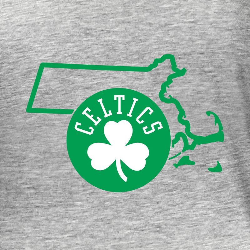 slide 2 of 4, NBA Boston Celtics Women's Short Sleeve Burnout Scoop T-Shirt - S, 1 ct