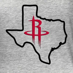 NBA Houston Rockets Women's Short Sleeve Burnout Scoop T-Shirt - S