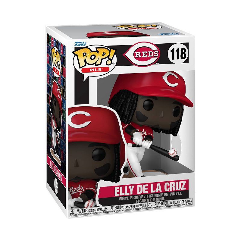 slide 2 of 2, Funko POP! MLB: Cincinnati Reds - Elly De La Cruz, 1 ct