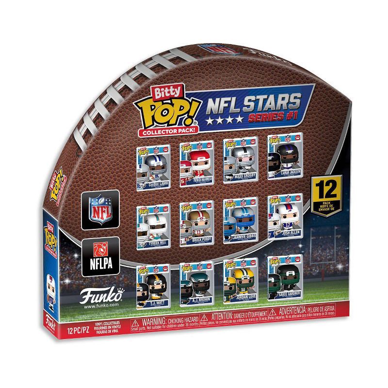 slide 1 of 2, Funko Pop! NFL: Bitty - 12pc, 12 ct
