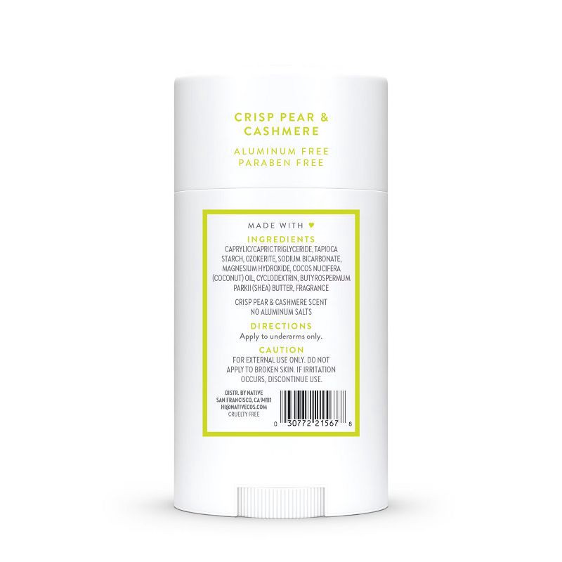slide 9 of 10, Native Limited Edition Fall Getaway Deodorant - Crisp Pear & Cashmere - 2.65oz, 2.65 oz