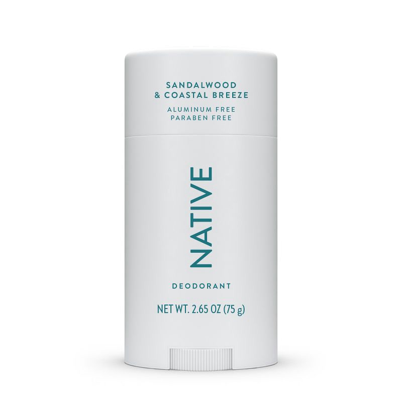 slide 7 of 9, Native Limited Edition Fall Getaway Deodorant - Sandalwood & Coastal Breeze - 2.65oz, 2.65 oz