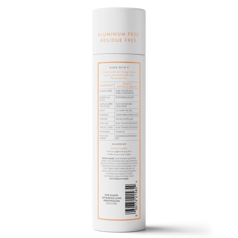 slide 10 of 10, Native Limited Edition Fall Getaway Deodorant Spray - Toasted Vanilla & Honey - 3.5 fl oz, 3.5 fl oz