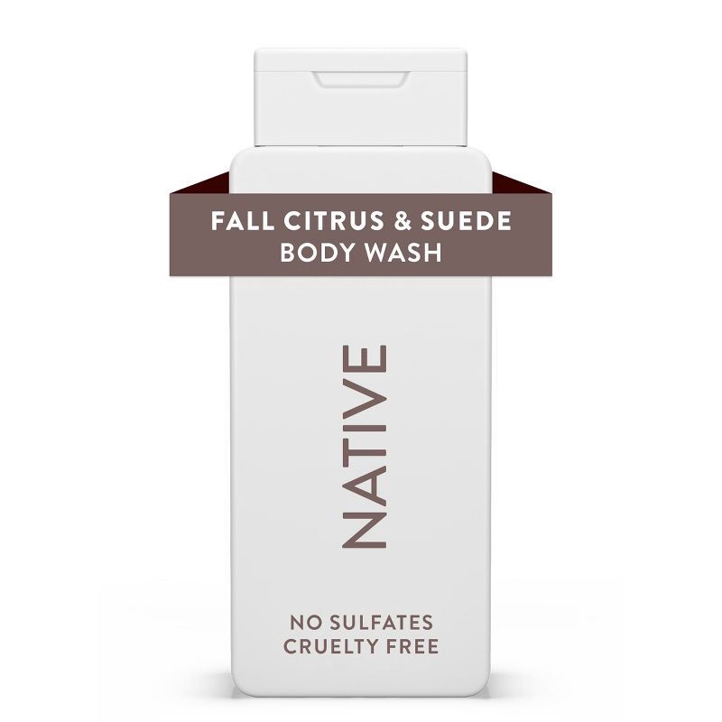 slide 10 of 10, Native Limited Edition Fall Getaway Body Wash - Fall Citrus & Suede - 18 fl oz, 18 fl oz