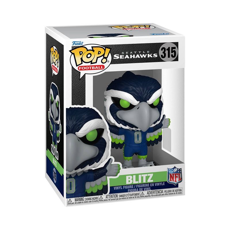 slide 1 of 2, Funko POP! NFL: Seattle Seahawks - Blitz, 1 ct