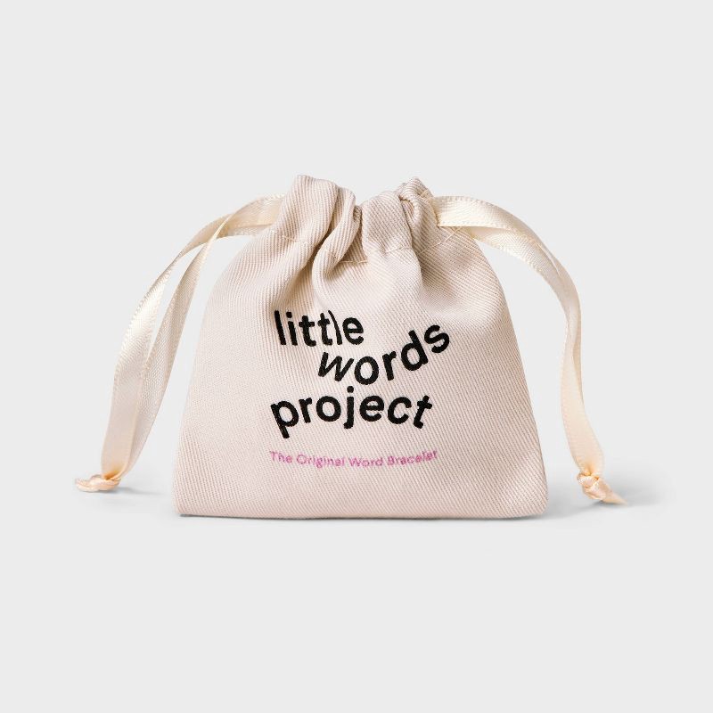 slide 4 of 5, Little Words Project University of Nebraska Huskers Beaded Bracelet - Red/White, 1 ct