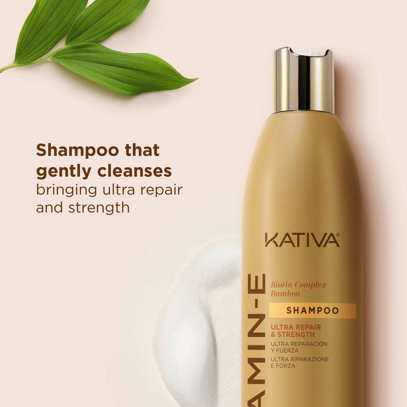 slide 5 of 6, KATIVA Vitamin E Shampoo - 12oz, 12 oz
