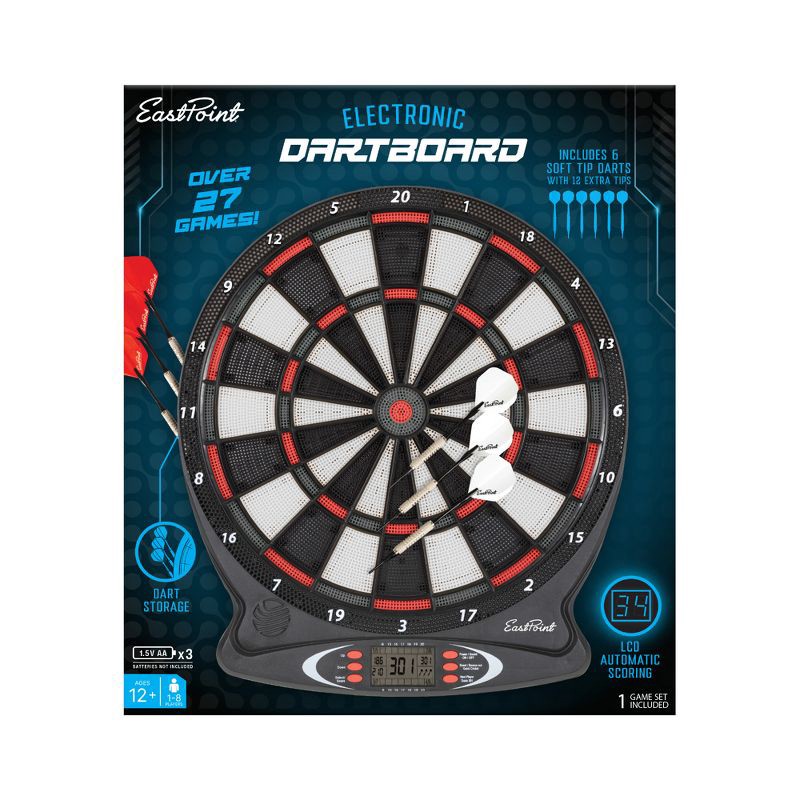 slide 2 of 7, Eastpoint Electronic Dart Board, 1 ct
