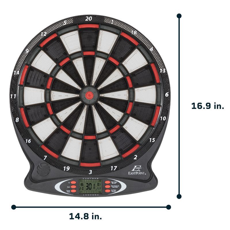 slide 6 of 7, Eastpoint Electronic Dart Board, 1 ct