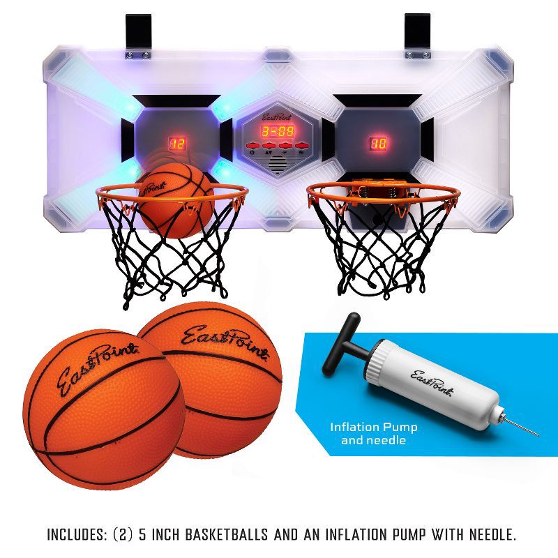 slide 8 of 8, Eastpoint Light Up Head-to-Head Hoops, 1 ct