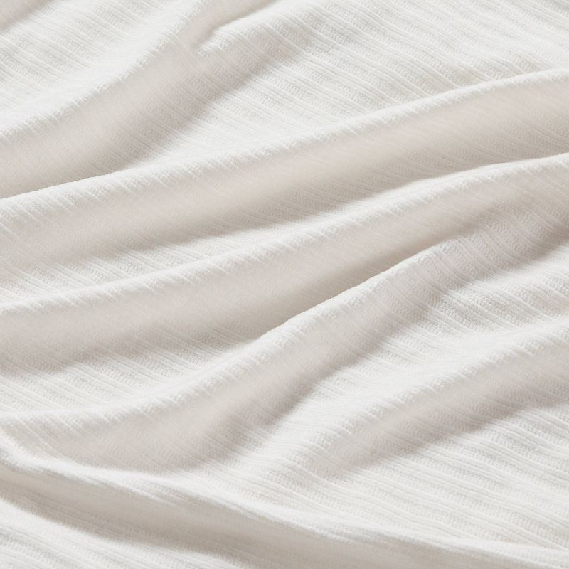 slide 4 of 6, Brookstone King Heated Chenille Knit Blanket Ivory, 1 ct