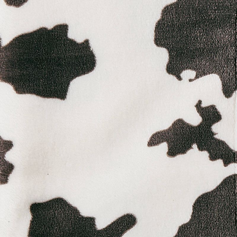 slide 4 of 4, Brookstone Heated Printed Plush Cow Warm Gray, 1 ct