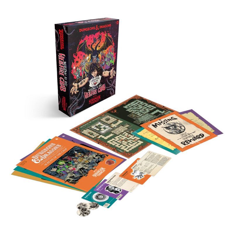 slide 3 of 7, Wizards of the Coast Stranger Things: Welcome to the Hellfire Club, 1 ct