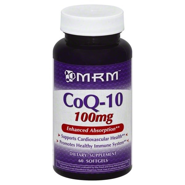 slide 1 of 1, MRM CoQ-10 Softgels, 60 ct; 100 mg