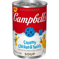 Campbell's Condensed Kids' Creamy Chicken and Twists Soup - 10.5oz