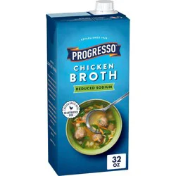 Progresso Gluten Free Reduced Sodium Chicken Broth - 32oz