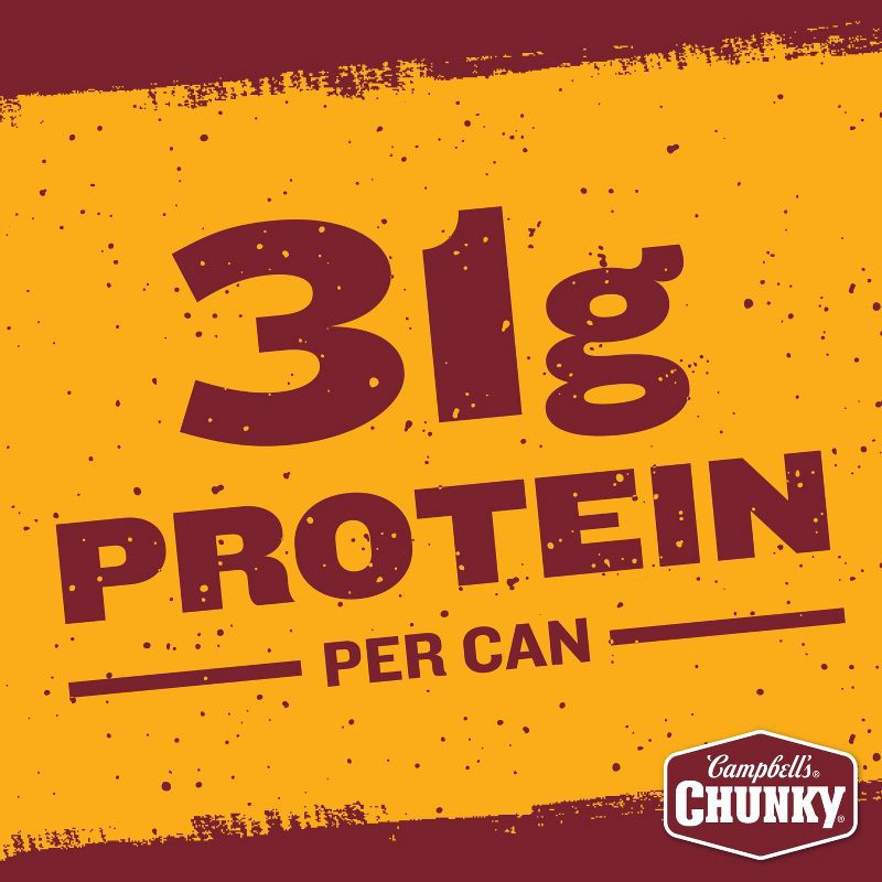 slide 3 of 10, Campbell's Chunky White Bean Chicken Chilli - 19oz, 19 oz