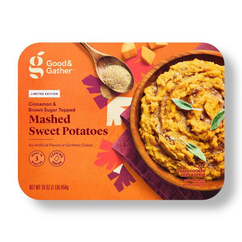 slide 1 of 5, Mashed Sweet Potato - 16oz - Good & Gather™, 16 oz