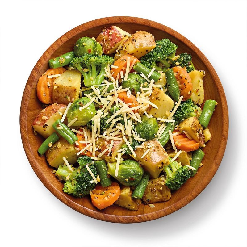 slide 4 of 5, Roasted Veg with Parmesan Cheese - 16oz - Good & Gather™, 16 oz
