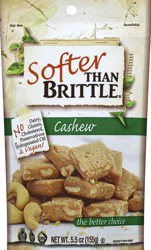 Softer than Brittle Cashew 5.5 oz