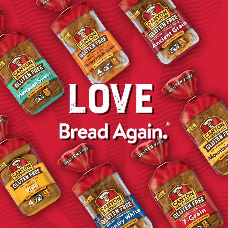 slide 10 of 14, Canyon Bakehouse Brioche Gluten Free Hamburger Buns - 13.5oz, 13.5 oz