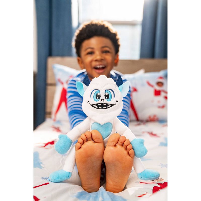 slide 5 of 6, Elf on the Shelf Santaverse SnoBiggie Snuggler Yeti Plush Toy Cozy and Cuddly, 1 ct