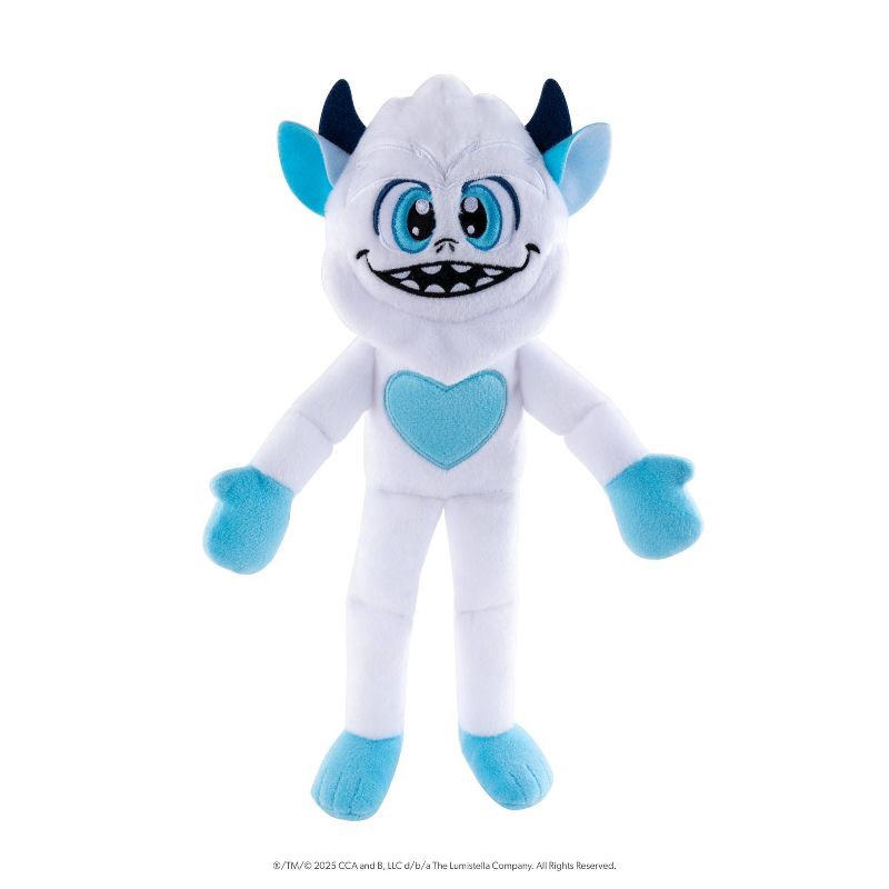 slide 1 of 6, Elf on the Shelf Santaverse SnoBiggie Snuggler Yeti Plush Toy Cozy and Cuddly, 1 ct